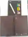 Libreta Negra Pasta Dura Rayada De Hoja Negra 80 Hojas