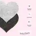 Sticker Cubre Pezones Corazon Nipskin® Party Heart 2 Pares