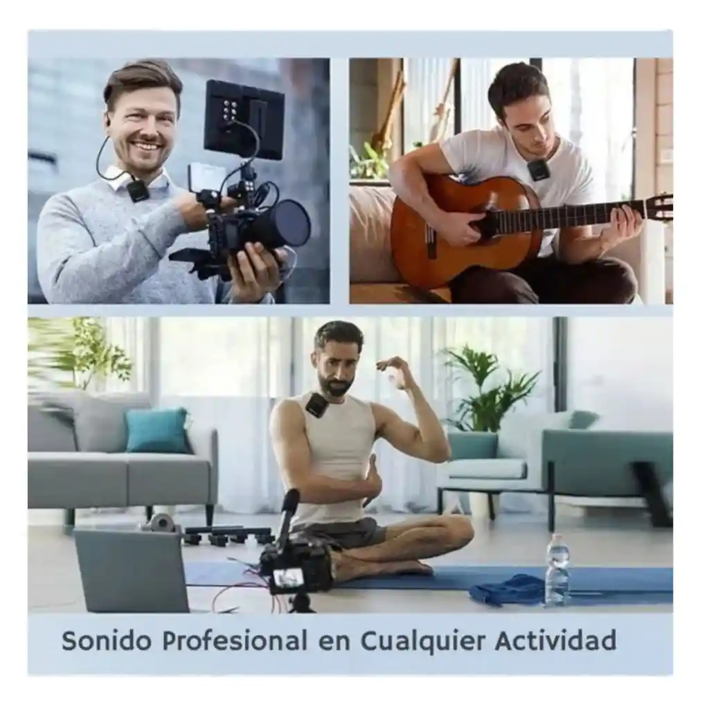 Micrófono Inalámbrico Solapa Profesional F15-2