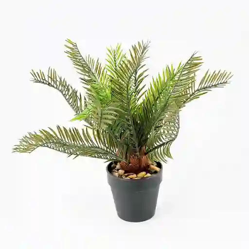 Palmera Artificial En Matera 30cm