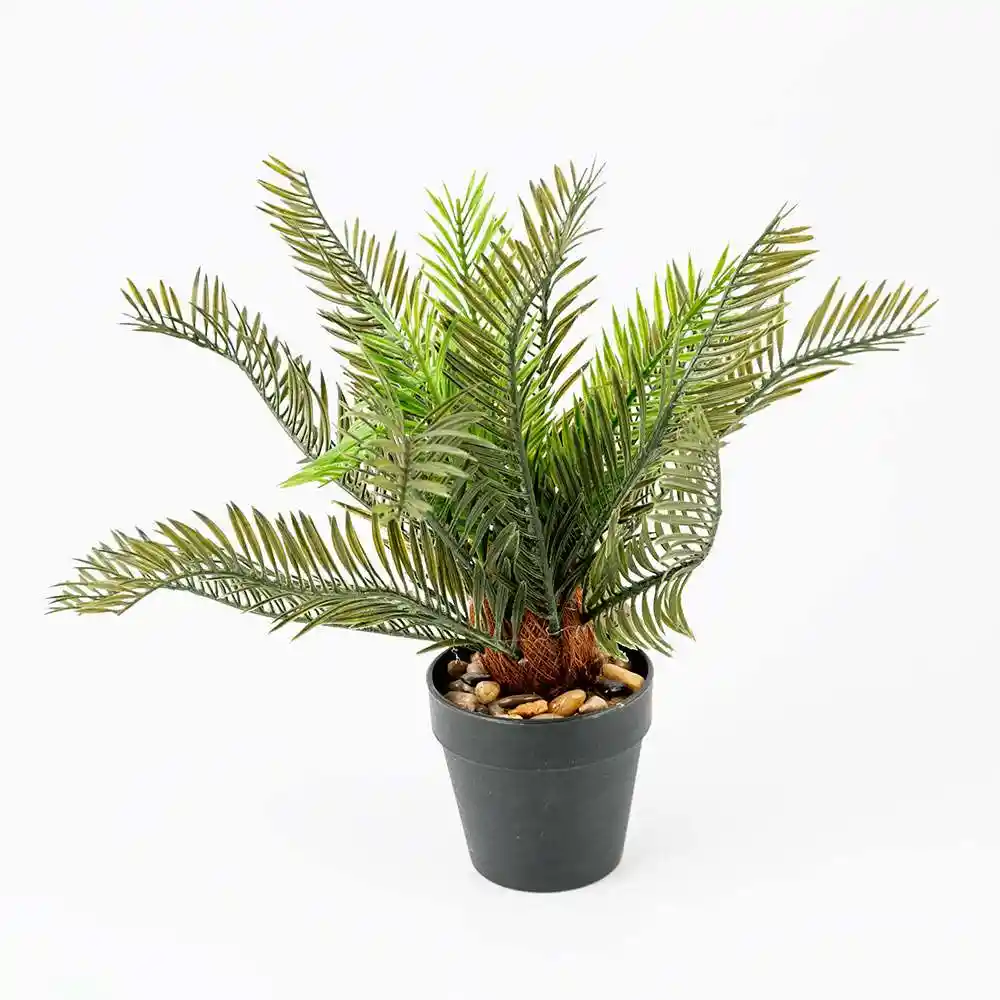 Palmera Artificial En Matera 30cm