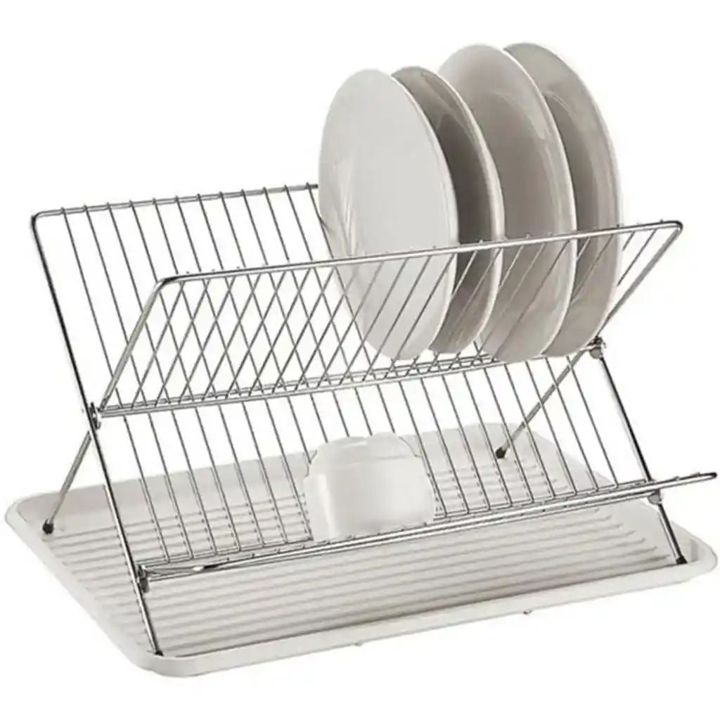 Escurre Platos Seca Platos Tijera Plegable Hogar Actual