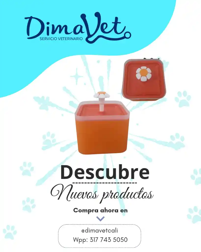 Fuente True Color Con Luz Led Naranja