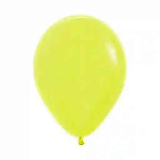 Globos R12 Sempertex Neon Amarillo X 10 Und