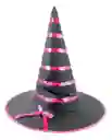 Sombrero De Bruja Con Cinta Y Moño