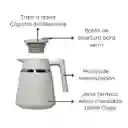 Tetera Térmica 1.1 L Acero Inoxidable Jarra Para Té Café Y Aromaticas