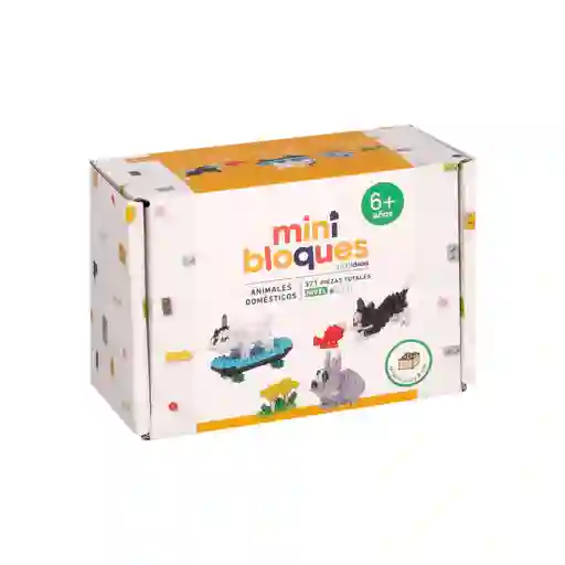 Mini Bloques Nivel 1 Animales Domésticos