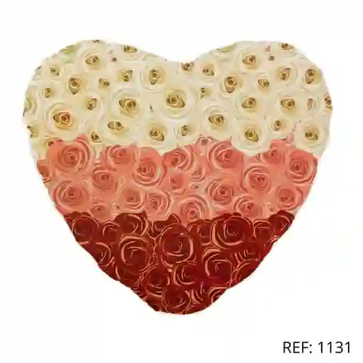 Globo Corazon Metalizado