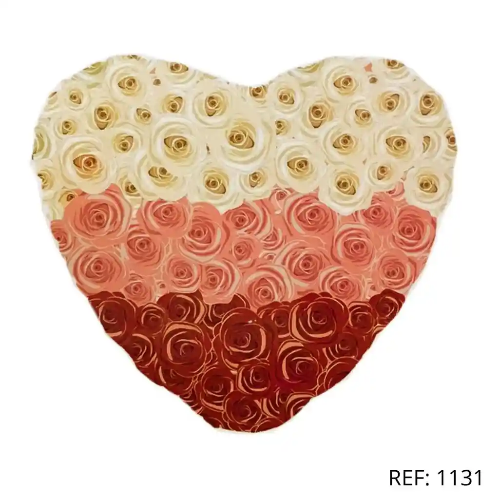 Globo Corazon Metalizado