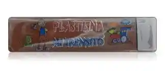 Plastilina En Barra 55gr Color Marrón