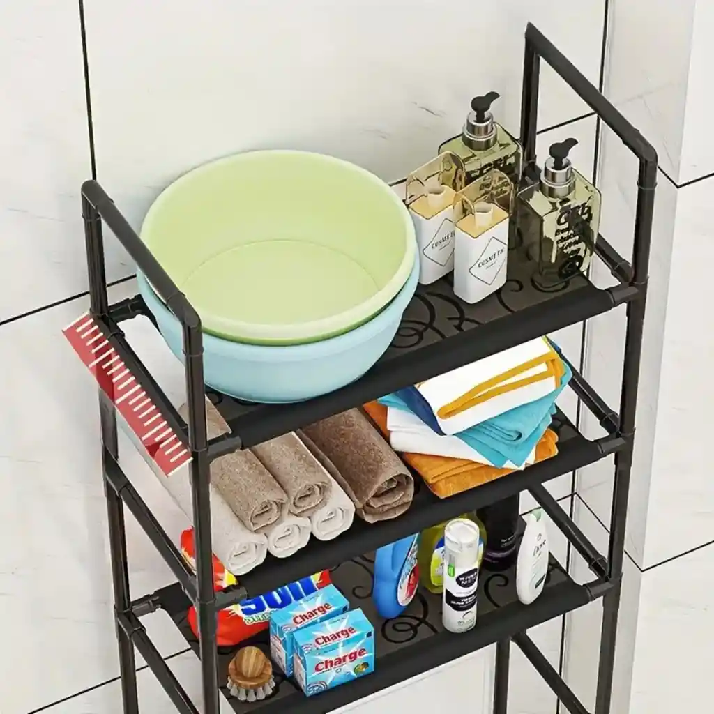 Organizador Para Baño 3 Niveles Estantería Inodoro Multiusos