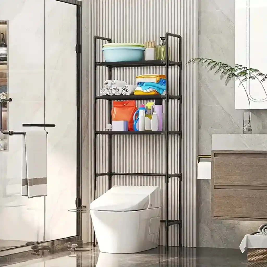 Organizador Para Baño 3 Niveles Estantería Inodoro Multiusos