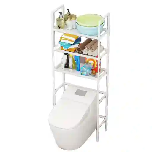 Organizador Para Baño 3 Niveles Estantería Inodoro Multiusos
