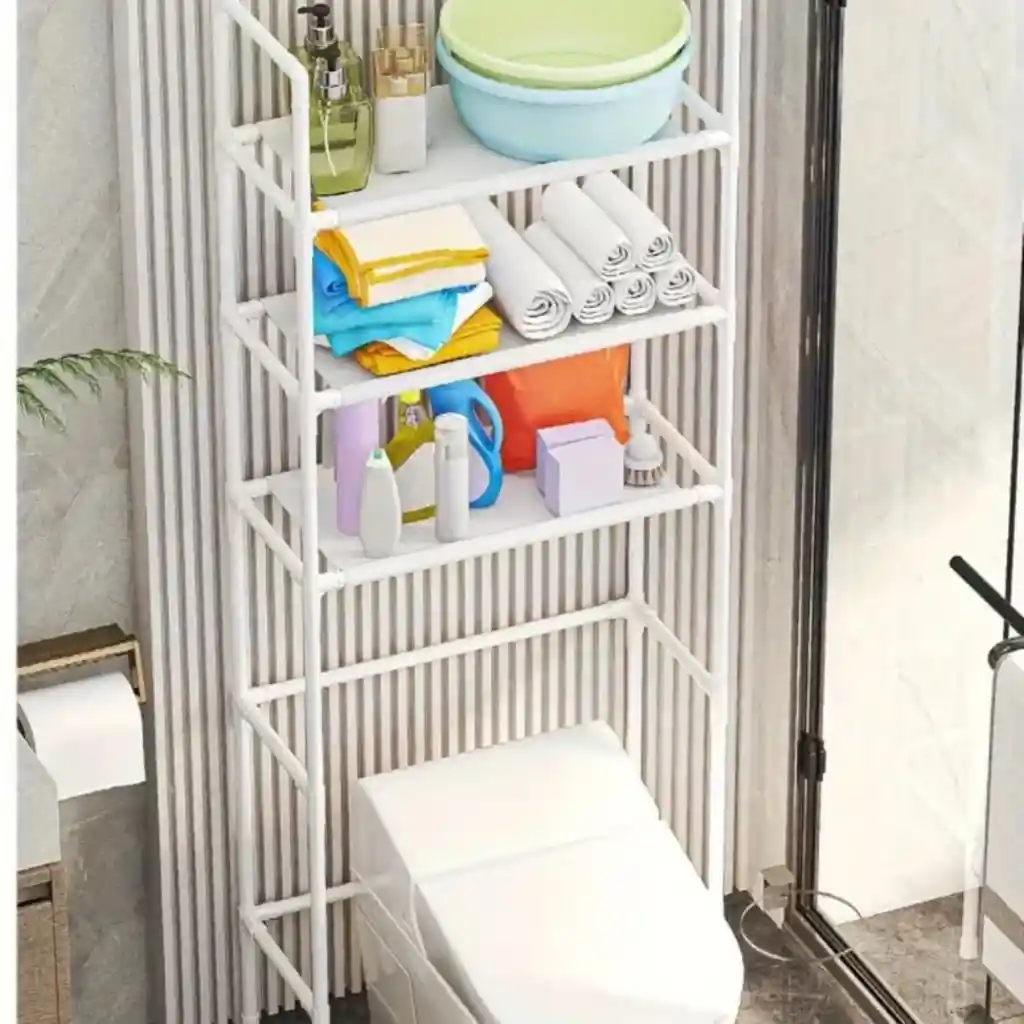 Organizador Para Baño 3 Niveles Estantería Inodoro Multiusos