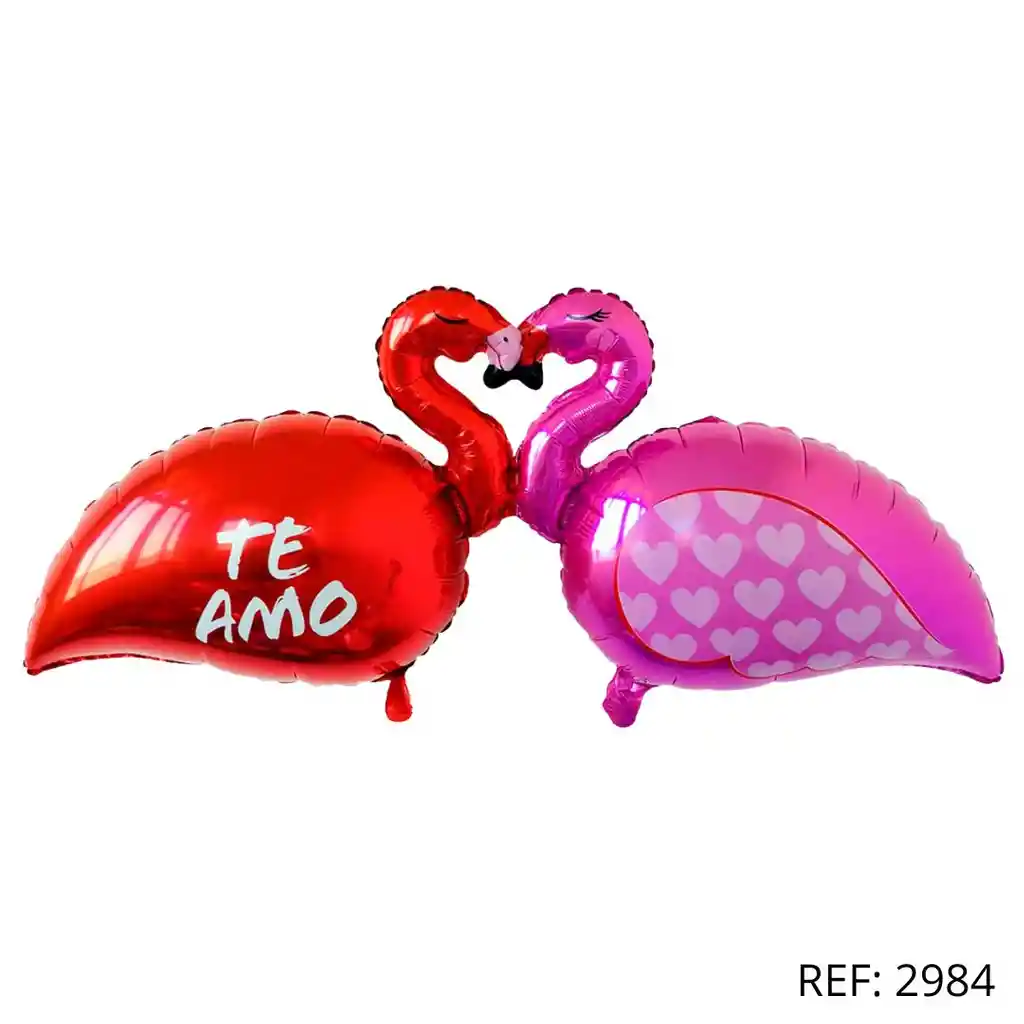 Globo Amor Flamencos