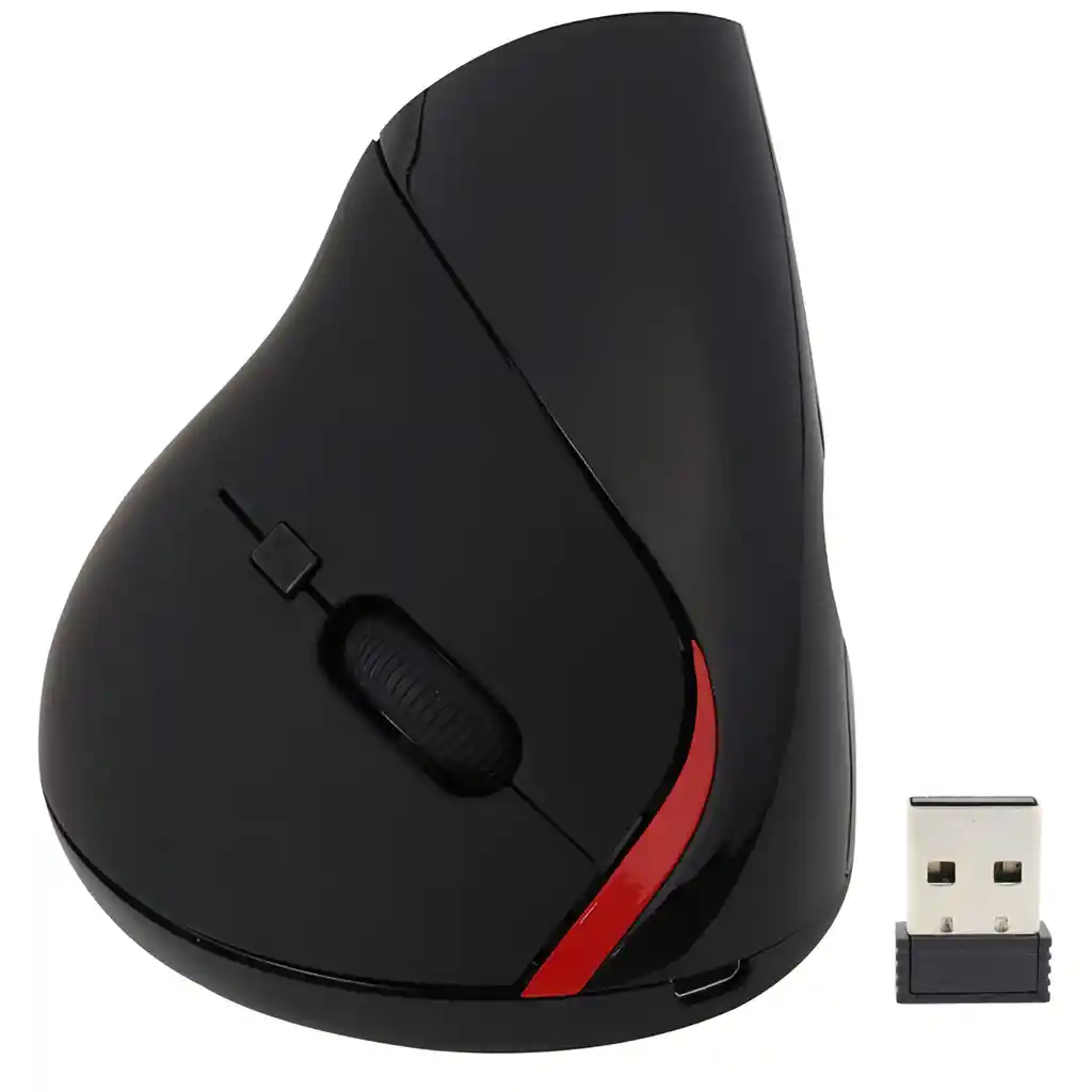 Mouse Vertical Inalámbrico Usb Recargable