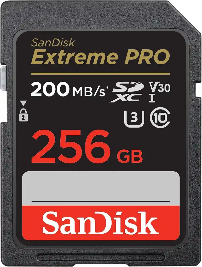 Sd Card 256 Gb Sandisk Extreme Pro 200mbs