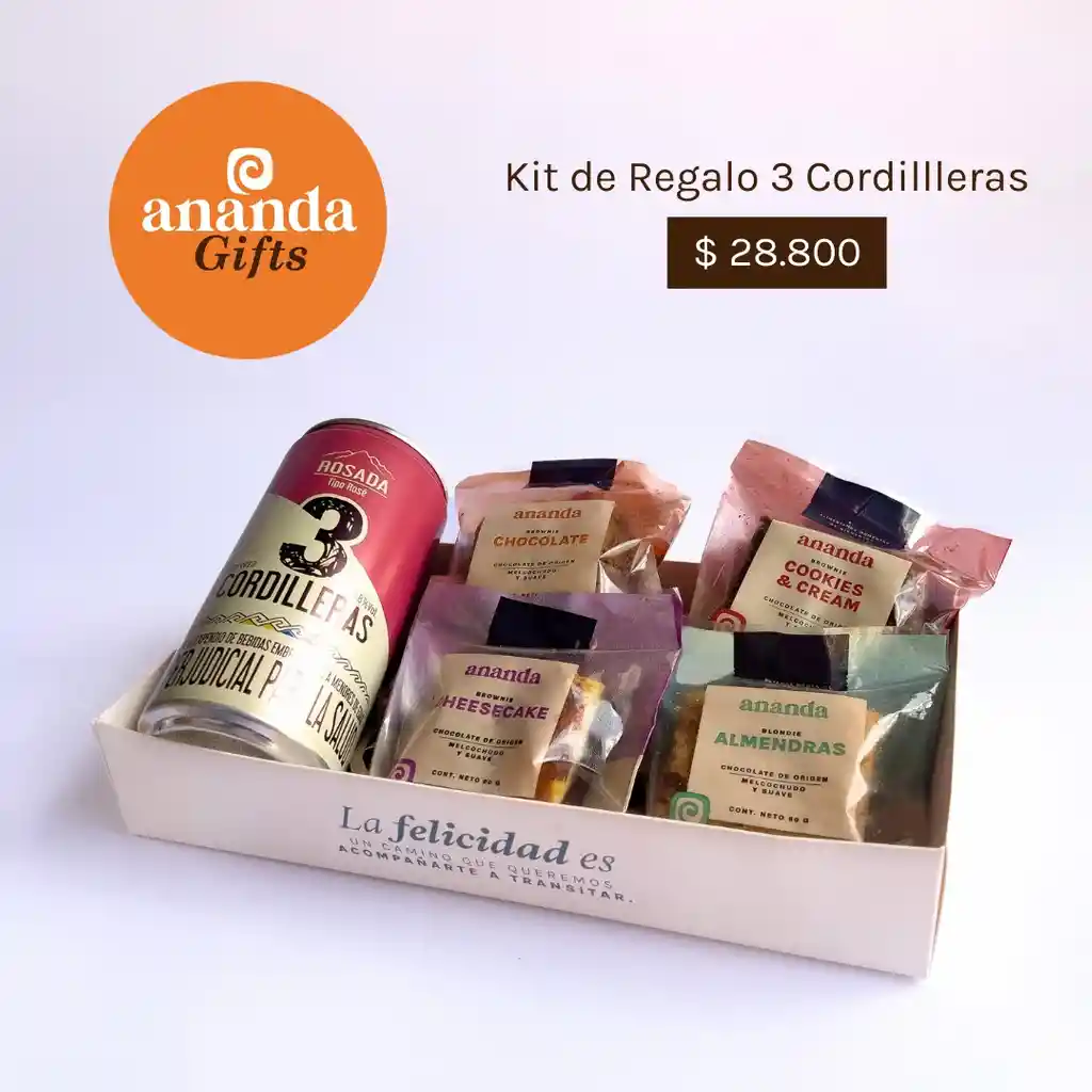 Kit De Regalo Ananda 3 Cordilleras