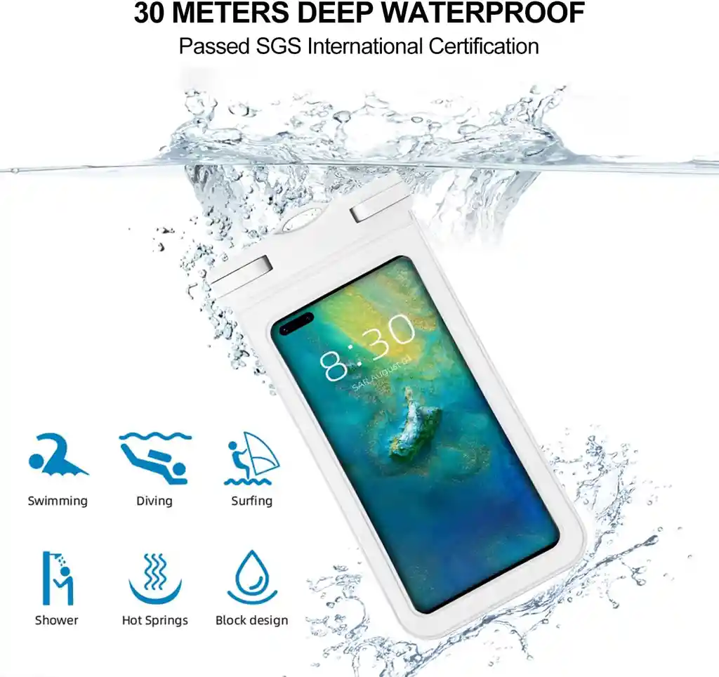 Estuche Sumergible Funda Impermeable Para Celular Ipx8