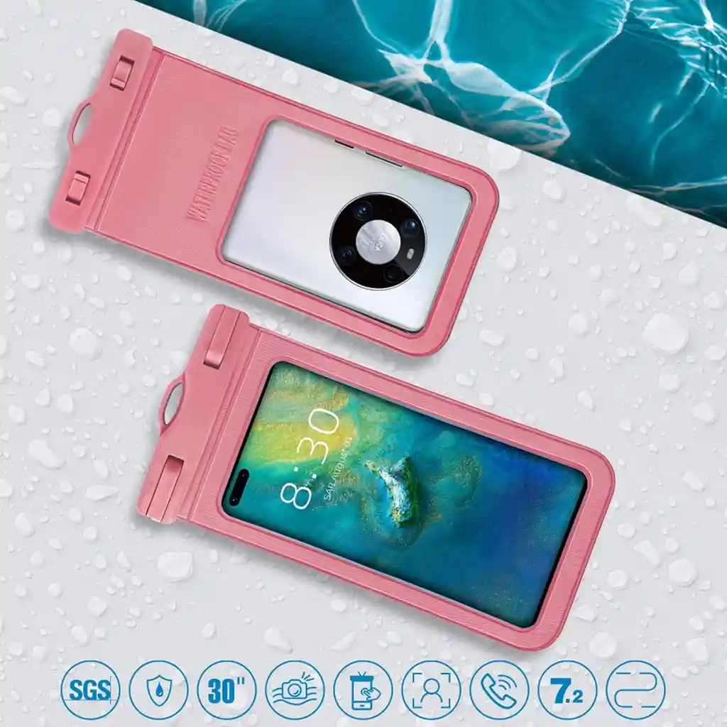 Estuche Sumergible Funda Impermeable Para Celular Ipx8