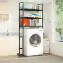 Organizador Lavadora 3 Niveles Estante Multiusos Resistente