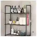 Organizador Lavadora 3 Niveles Estante Multiusos Resistente