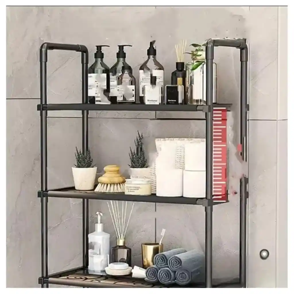 Organizador Lavadora 3 Niveles Estante Multiusos Resistente