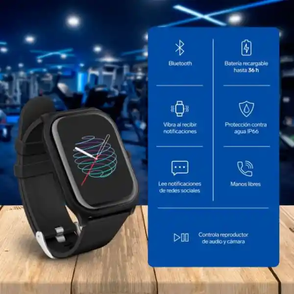 Smart Watch Bluetooth* Touch, 1.7”, 24 Mm
