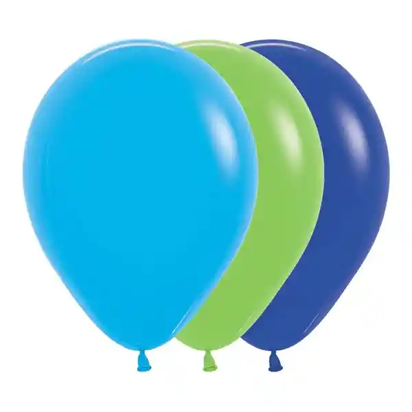Globos R12 Sempertex Fashion Surtido Niño X 10 Und