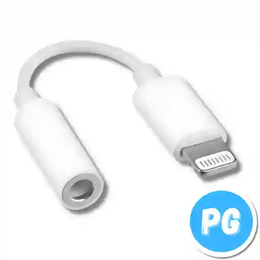 Adaptador De Sonido Para Iphone Con Lighting A Cable De Audifono 3.5mm