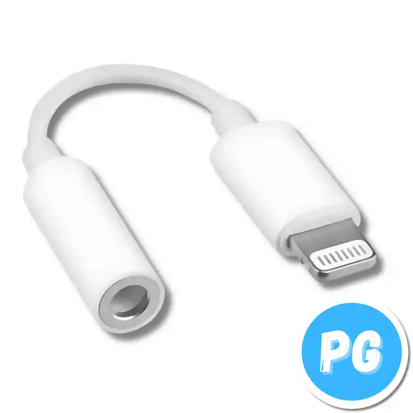 Adaptador De Sonido Para Iphone Con Lighting A Cable De Audifono 3.5mm