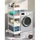 Organizador Móvil Multiusos 4 Niveles Estante Con Ruedas