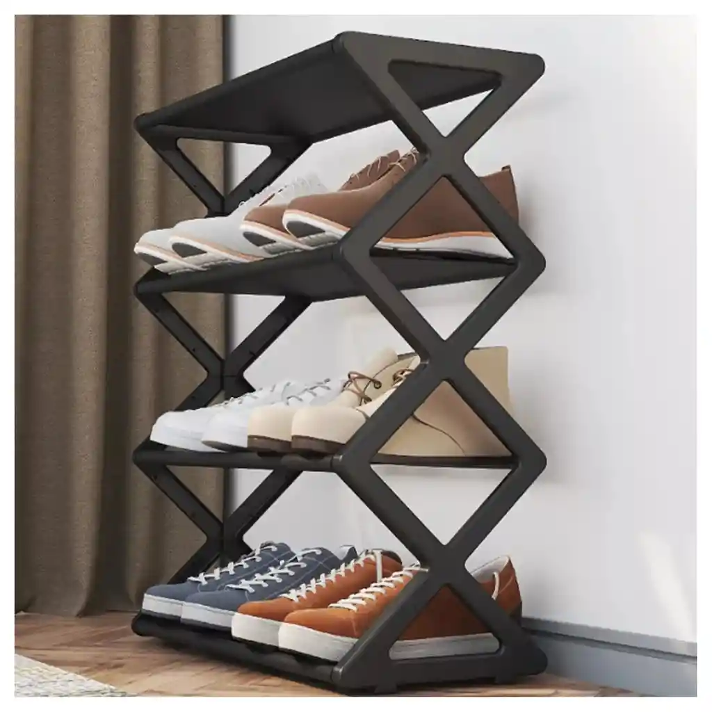 Organizador De Zapatos 4 Niveles Mueble Estable Resistente