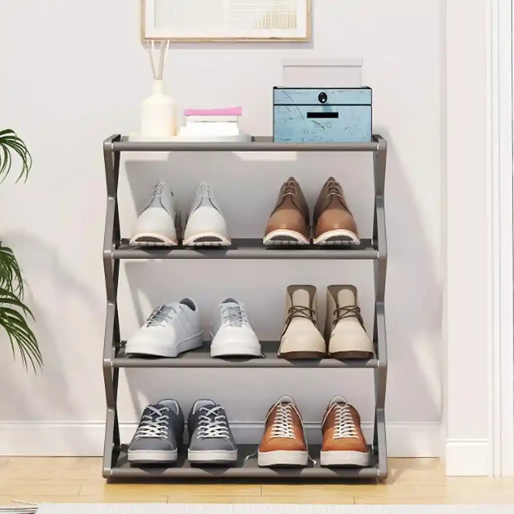Organizador De Zapatos 4 Niveles Mueble Estable Resistente