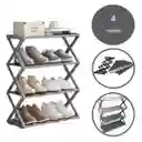 Organizador De Zapatos 4 Niveles Mueble Estable Resistente