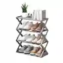 Organizador De Zapatos 4 Niveles Mueble Estable Resistente