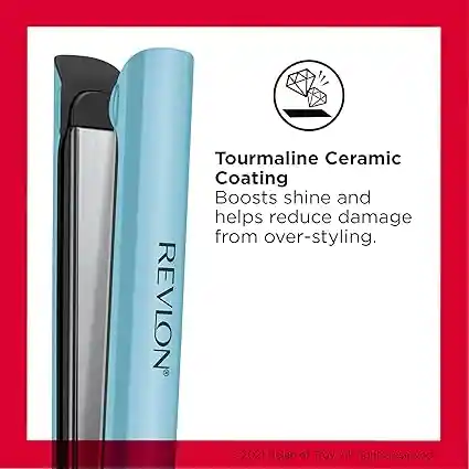 Revlon Plancha Alisado Brillante Y Sin Frizz