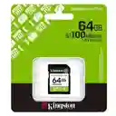 Memoria Sd 64gb Kingston Canvas Select Plus 100 Mb/s (sds2/64gb)