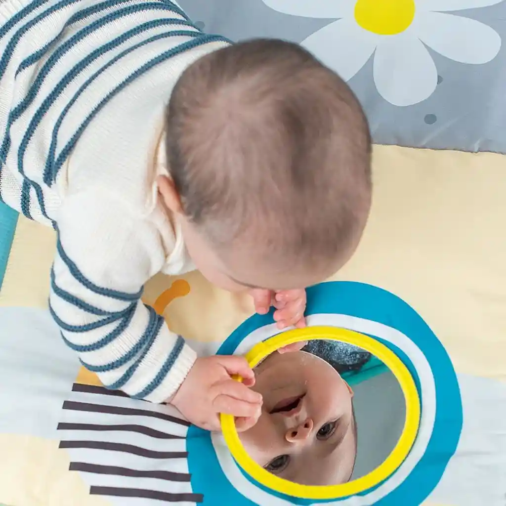 Tapete Didáctico Acolchado Con Diseños Coloridos Para Bebés