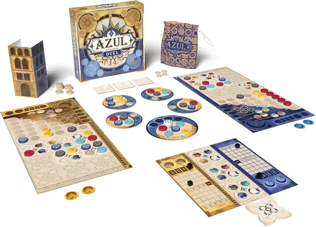 Juego De Mesa Azul Duel Estrategia Para Adultos