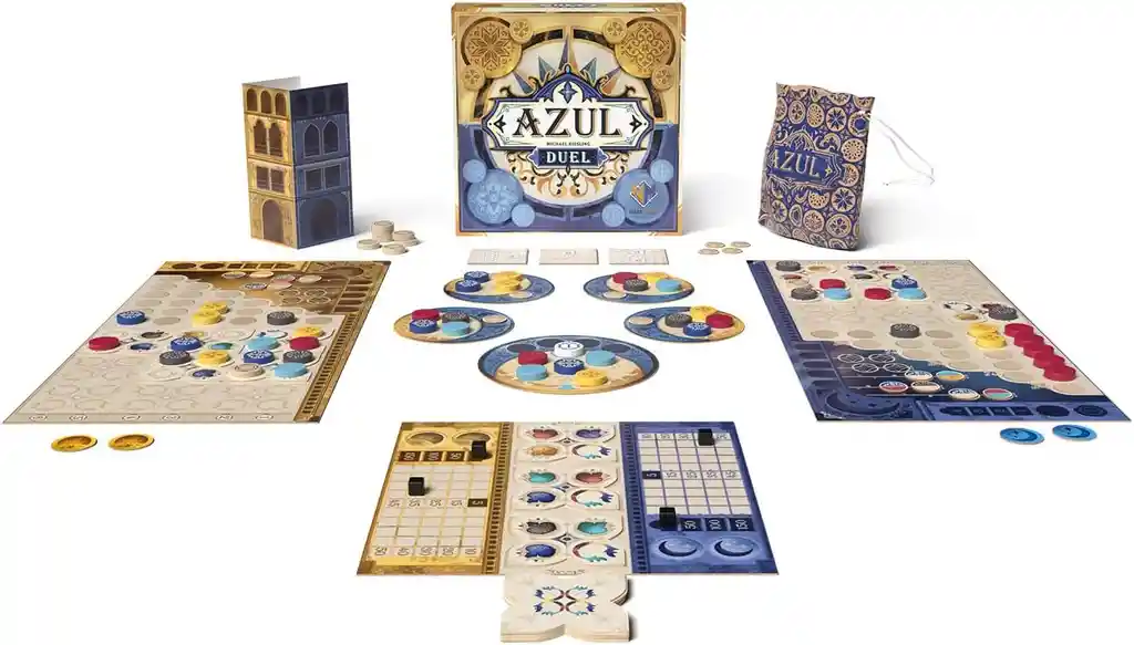 Juego De Mesa Azul Duel Estrategia Para Adultos