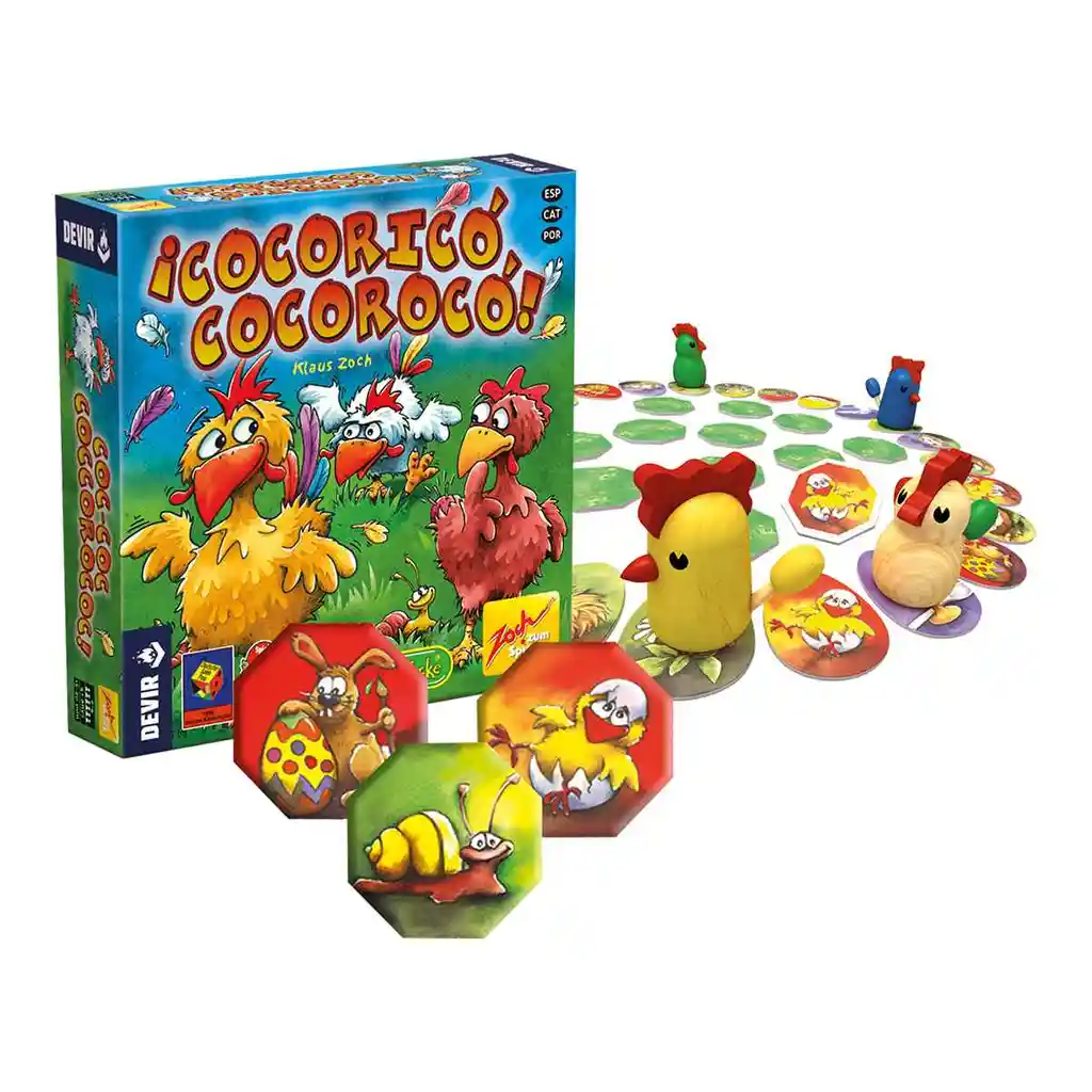 Juego De Mesa Gallinas Memorizan Y Despluman Para Niños