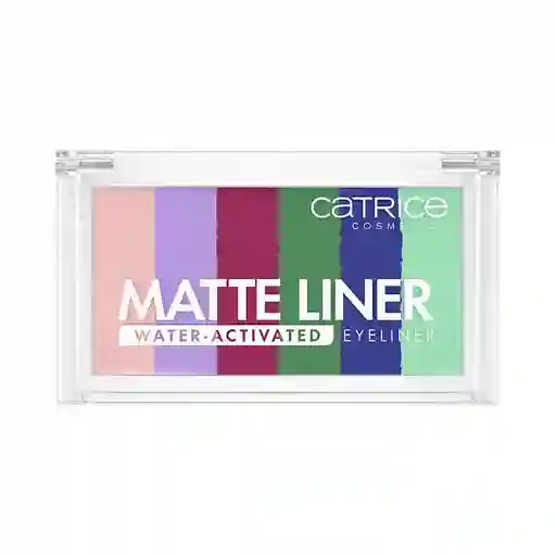 Paleta De Delineadores Catrice Matte Activado Con Agua