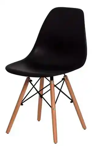 Set De 3 Sillas De Comedor Charles Eiffel Eames Wood