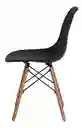 Set De 3 Sillas De Comedor Charles Eiffel Eames Wood