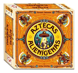 Juego De Mesa Aztecas Vs Alienígenas Estrategia Para Niños