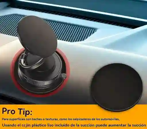 Soporte Magnético Con Ventosa Para Teléfono – Ajustable Y Súper Resistente