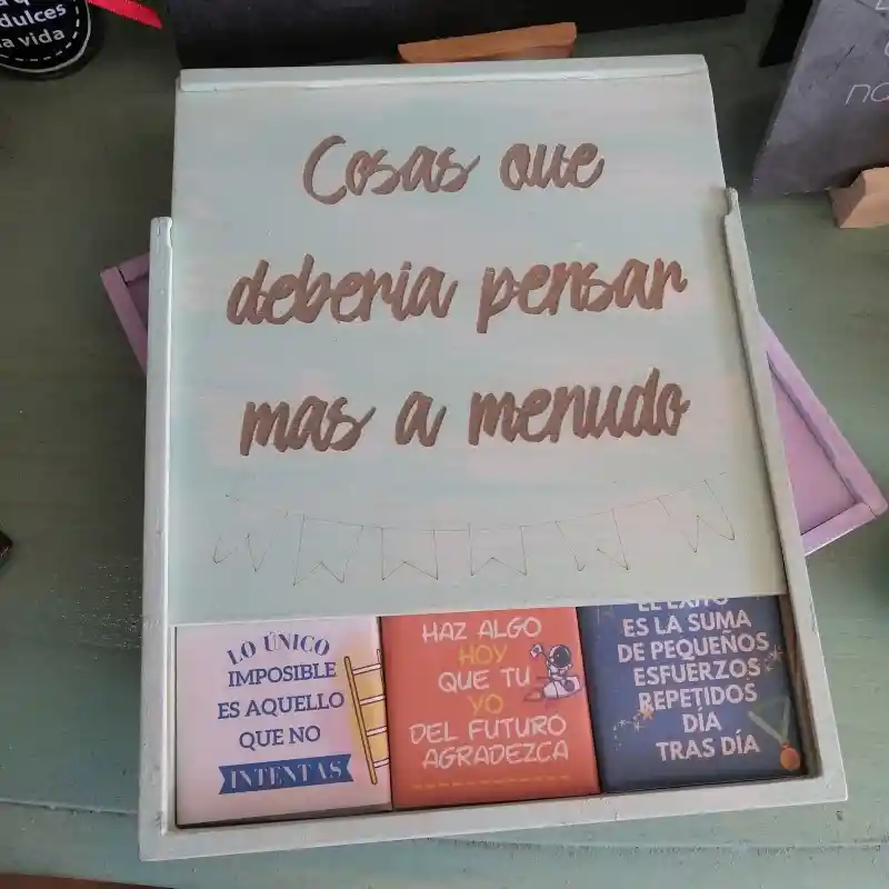 Caja Chocolates Motivacionales