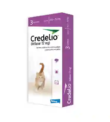 Credelio Gatos 12mg X 3 Tabl (0.5 - 2.0 Kg)