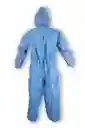 Overol Desechable Azul Y Blanco